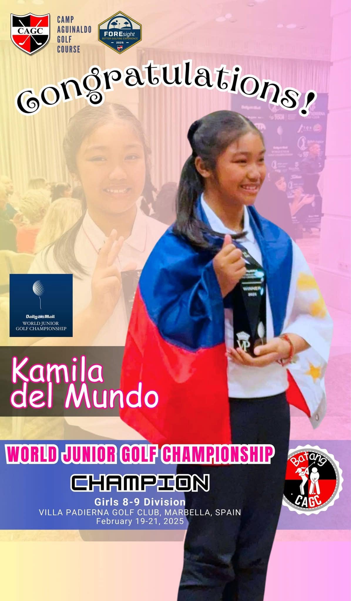 Kamila del Mundo — World Junior Golf Championship