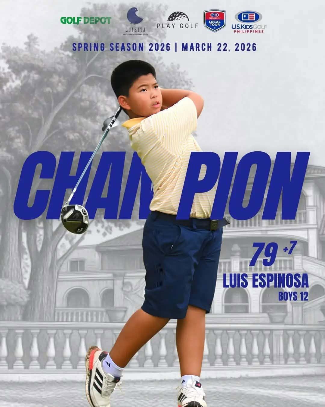 Luis Espinosa — U.S. Kids Golf Philippines